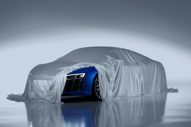  in Audi zeigt Laser-Scheinwerfer des neuen R8 (FOTO)