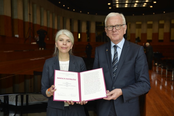  in Marica Bodrozic mit dem Adenauer-Literaturpreis ausgezeichnet (FOTO)