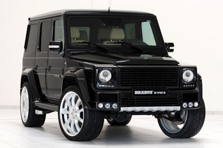 Brabus G V12 S Biturbo Widestar Mercedes G Klasse 1 in Brabus G V12 S Biturbo Widestar: Voll breit mit 700 PS