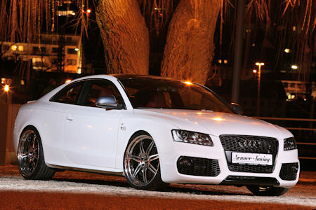 Senner Audi S5 White Beast 1 in Senner Audi S5 White Beast: Die Wandlung zum weißen Biest