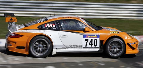 M10 0706 in Porsche 911 GT3 R Hybrid: Nordschleifen-Premiere