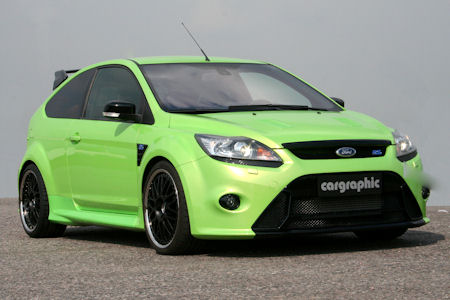 Cargraphic Ford Focus RS 1 in Cargraphic Ford Focus RS: Ein ganz heißes Eisen