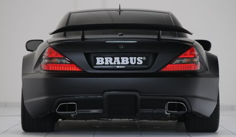 B10aa230 in Geiler Keil: Brabus pimpt den SL 65 AMG Black Series auf 800 PS