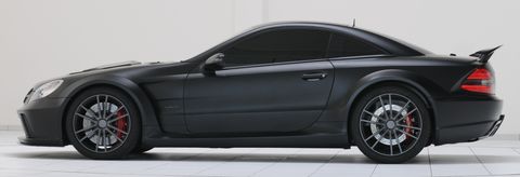 B10aa234 in Geiler Keil: Brabus pimpt den SL 65 AMG Black Series auf 800 PS