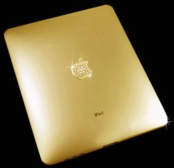 Ipad11 in Luxus pur: Goldenes iPad für 150.000,- Euro