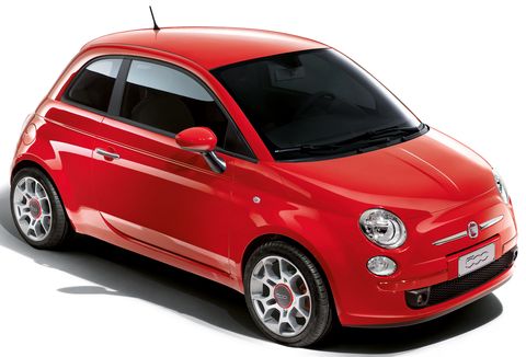 500 Ferrari Rosso Corsa in Rosso Corsa: Fiat 500 in Rennsportfarbe