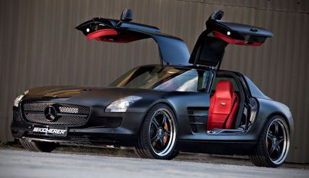 Kicherer Mercedes SLS AMG Supersport Edition Black 2 in Kicherer SLS Supersport Edition Black: Starke Passion in Schwarz