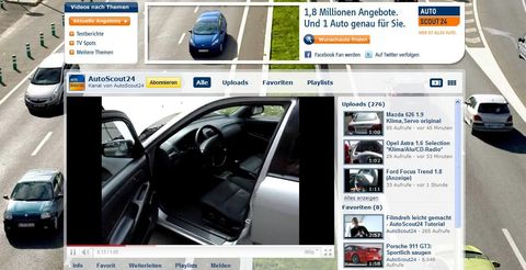 As24 Shot in AutoScout24 integriert YouTube