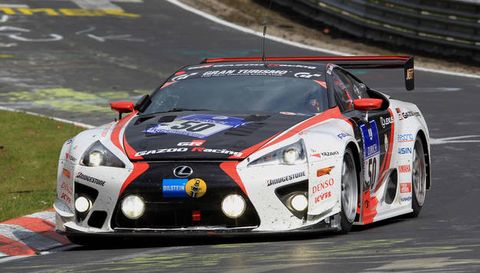 Lexus-lfa1 in Goodwood: Lexus LFA beim Festival of Speed