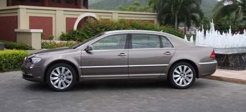 Phaeton in Video: Neuer VW Phaeton rollt durch China