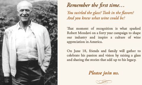 Roberto-mondavi in Robert Mondavi: Birthday Toast