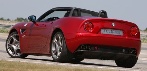 Alfa-8c-Spider in Goodwood: 16 klassische Alfa Romeo-Modelle beim Festival of Speed