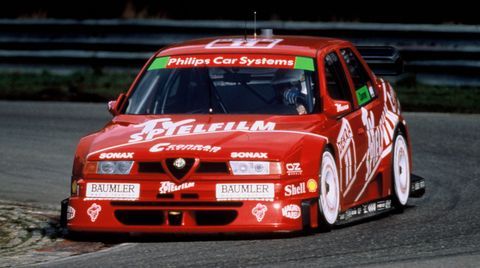 Alfa-Romeo-155-2 in Goodwood: 16 klassische Alfa Romeo-Modelle beim Festival of Speed