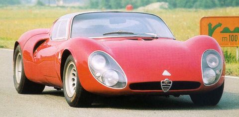 Alfa-Tipo-33-stradale-1967 in Goodwood: 16 klassische Alfa Romeo-Modelle beim Festival of Speed