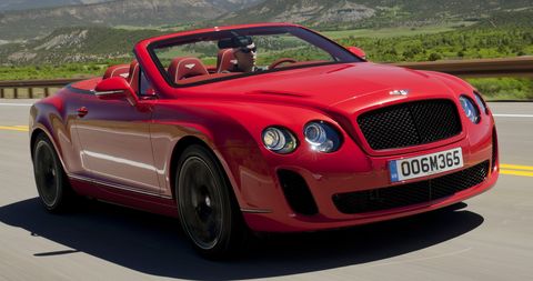 Bentley-Continental-Supersports-Convertible in 