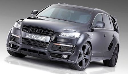 JE Design Audi Q7 S Line 2 in JE Design Audi Q7 S-Line: Der schwarze Raubritter für die Straße