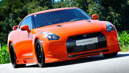 Koenigseder Nissan GTR 2 in Königseder Nissan GT-R: Schärfer als Wasabi