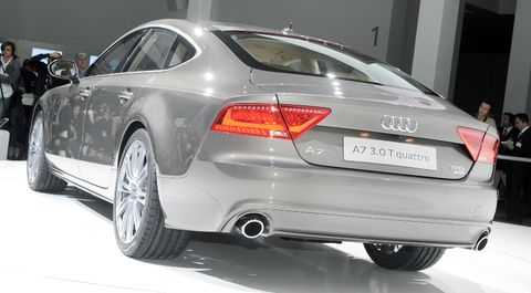 Audi-a7-8 in Audi A7 Sportback: Schnelle, schöne Geburt