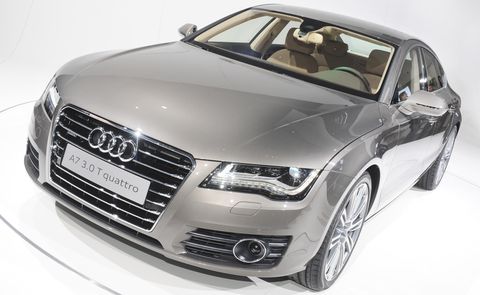 Audi-a7 in Audi A7 Sportback: Schnelle, schöne Geburt
