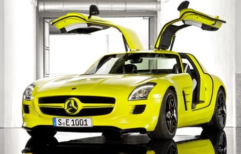 E-cell-sls-amg in Video: Mercedes SLS AMG E-Cell 