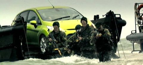 Ford-fiesta-top-gear in Top Gear: Ford Fiesta als Amphibien-Fahrzeug