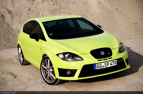 Leon-front in Fahrbericht: Seat Leon Cupra R - gezähmte Mamba