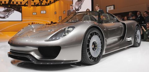 Porsche-918-1 in Porsche 918 Spyder geht in Serie