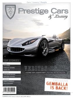 Cover-PRESTIGE-CARS-Sommer-20101 in ENGLISH: Gemballa is back! – in PRESTIGE CARS Summer 2010