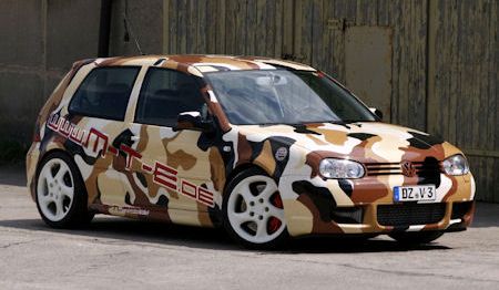 MTE VW Golf IV R32 2 in MTE Golf IV R32: Brachialer Golfsport mit 790 PS