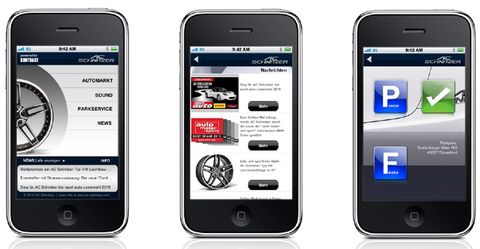 Ac-schnitzer-iphone-app in Tuning-App fürs iPhone von AC Schnitzer
