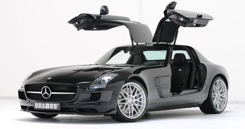 Brabus-sls-amg-1 in Leichter Mercedes SLS AMG von Brabus