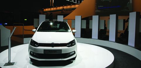 Polo-gti in gamescom: Polo GTI zu Besuch