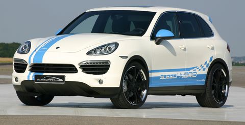 SpeedART-speedHYBRID-450 in speedArt Porsche Cayenne S: speedHybrid 450