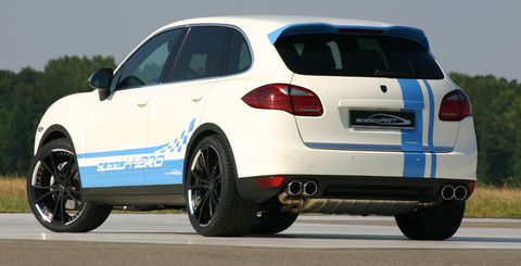 Speedhybrid-2 in speedArt Porsche Cayenne S: speedHybrid 450