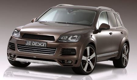 JE Design VW Touareg 2 in JE Design VW Touareg II: Der breite Kraftprotz mit Ausdrucksstärke
