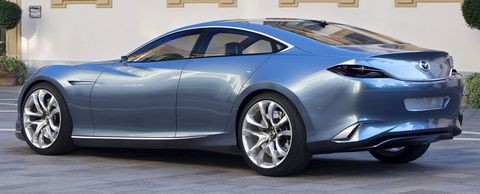 Mazda Shinari 05 in Mazda Shinari: Viertüriges Sportcoupé als Design-Ausblick