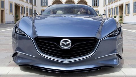 Mazda Shinari 15 in Mazda Shinari: Viertüriges Sportcoupé als Design-Ausblick