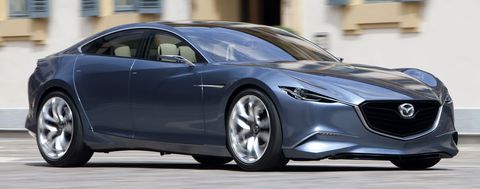 Mazda Shinari 16 in Mazda Shinari: Viertüriges Sportcoupé als Design-Ausblick