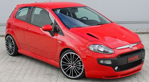 NOVITEC-PunEvo-Pic01 in Alarmstufe Rot: Novitec Tuning für den Fiat Punto Evo