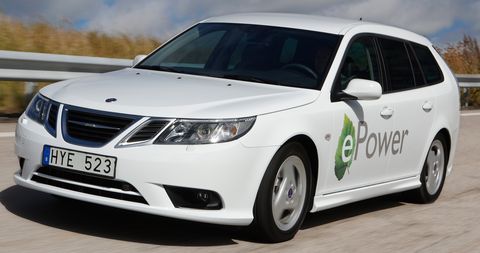 Saab-9-3-Sport-Combi-E-Power-1 in E-Power: Saab 9-3 Sport Combi kommt als Elektroauto
