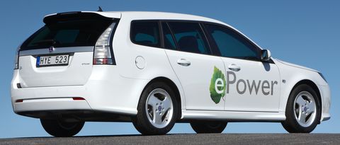 Saab-9-3-Sport-Combi-E-Power-3 in E-Power: Saab 9-3 Sport Combi kommt als Elektroauto