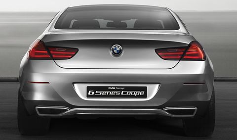 Bmw-6er-4 in Erste Bilder: BMW Concept 6 Series Coupé