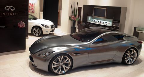 Infiniti-essence in London: Infiniti plant Elektroauto