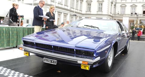 Lamborghini-faena in Lamborghini bei den Schloss Bensberg Classics 2010