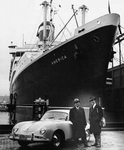 Porsche-356-5 in 60 Jahre Porsche in Amerika