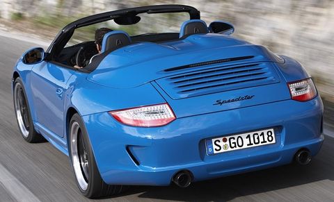 Porsche-911-speedster-6 in Hut ab - neuer Porsche 911 Speedster