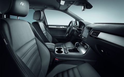 R-line-1 in Volkswagen Touareg mit R-Line Ausstattung