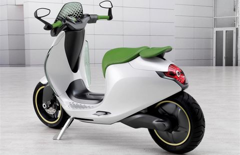 Smart-escooter-1 in smart escooter: Elektro-smart auf zwei Rädern