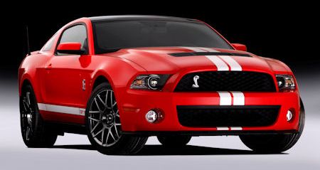 Ford Mustang Shelby GT500 2 in 