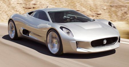 Jaguar C X75 2 in Jaguar C-X75: Die 780 PS starke Elektro-Turbine